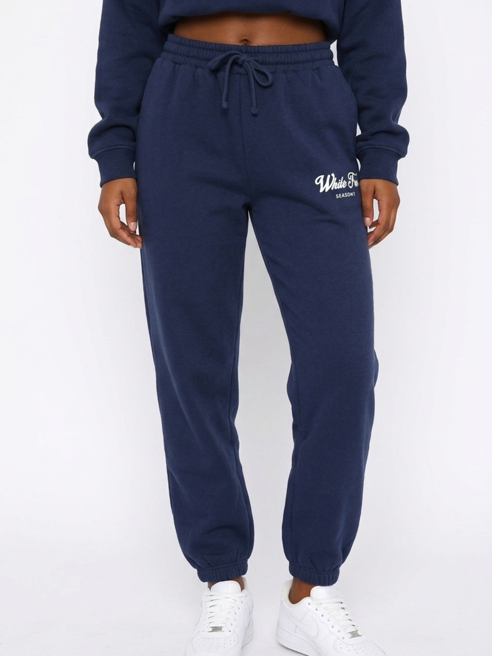 WHITE FOX | Season 7 Deep Sea Navy Blue Jogger Sweatpants Women’s Size X-Small